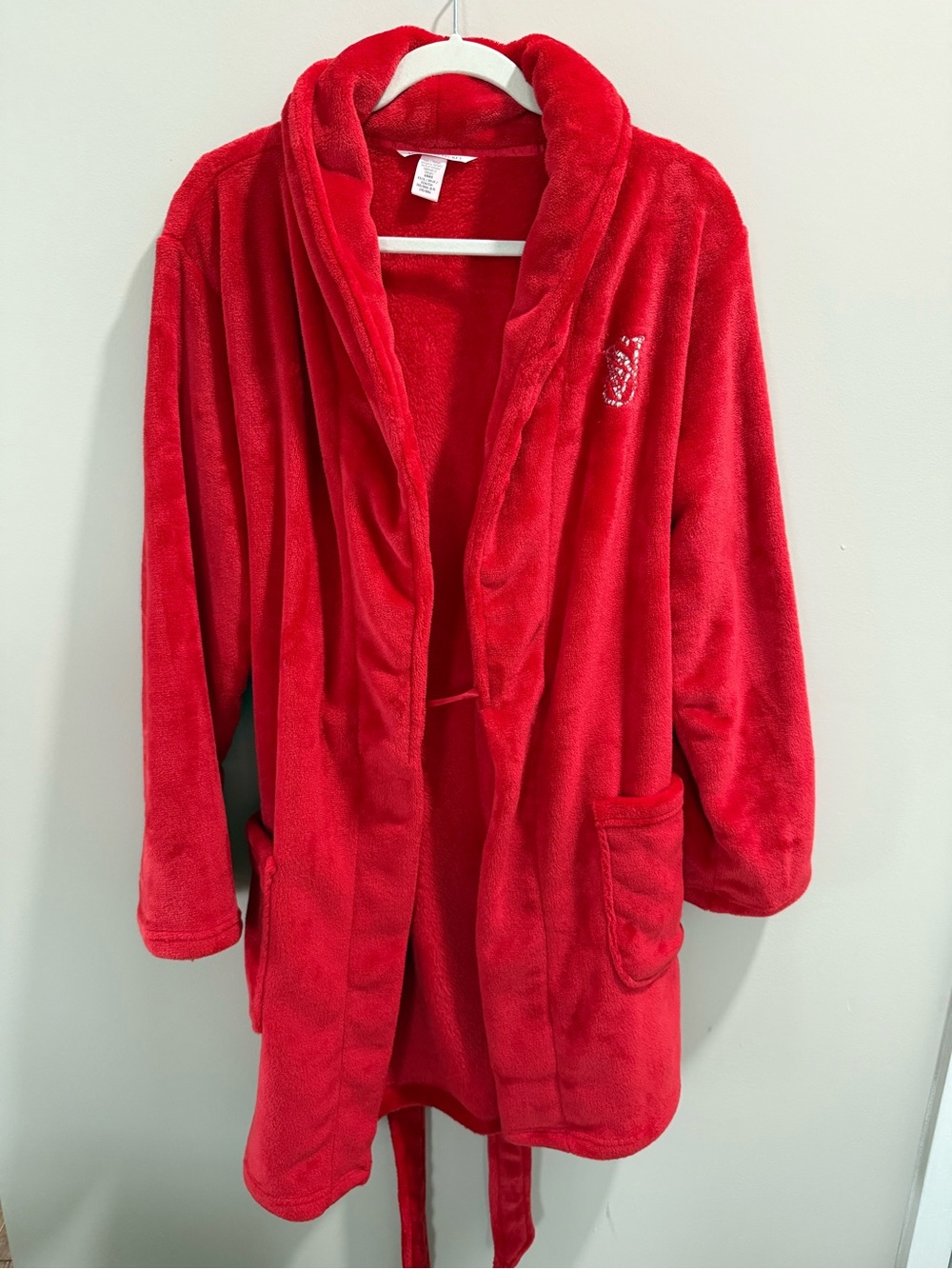 Victoria's Secret Red Plush Woman’s Robe